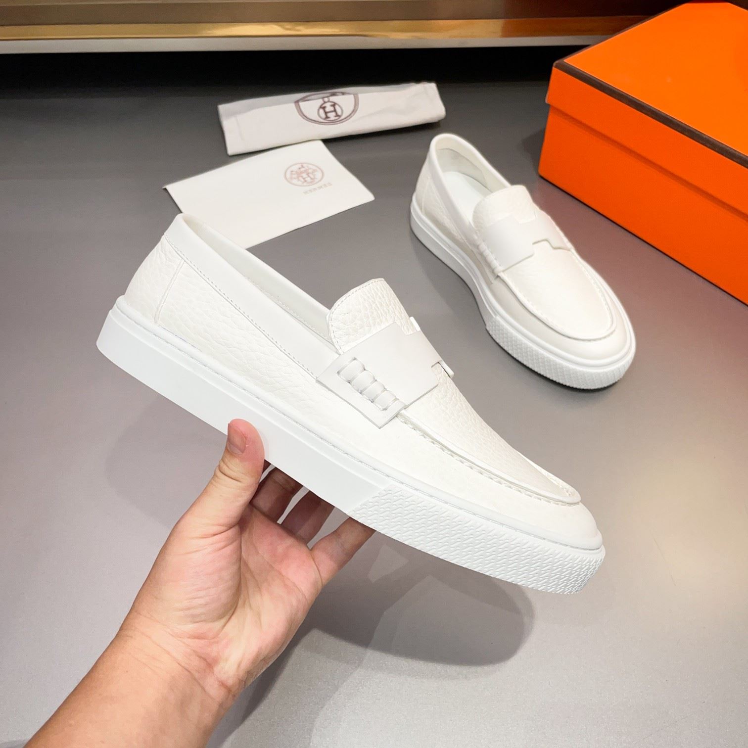 Hermes Low Shoes